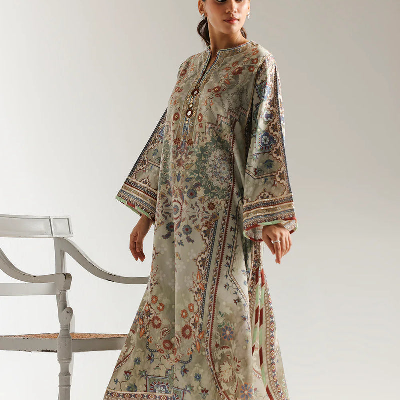 Lemon Icing Printed 2-Piece Suit – Long Shirt || PRICE 2999/- SL00249