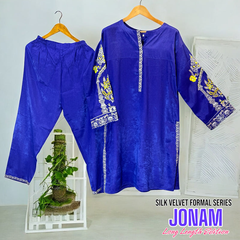 PRICE 2499/ || VELVET TWO TONNED NEW ARRIVAL|| LONG LENGTH EDITION