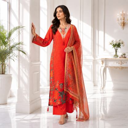FUSION LONG LENGTH 3 PIECE SUIT – PLUS SIZE SERIES SL00252