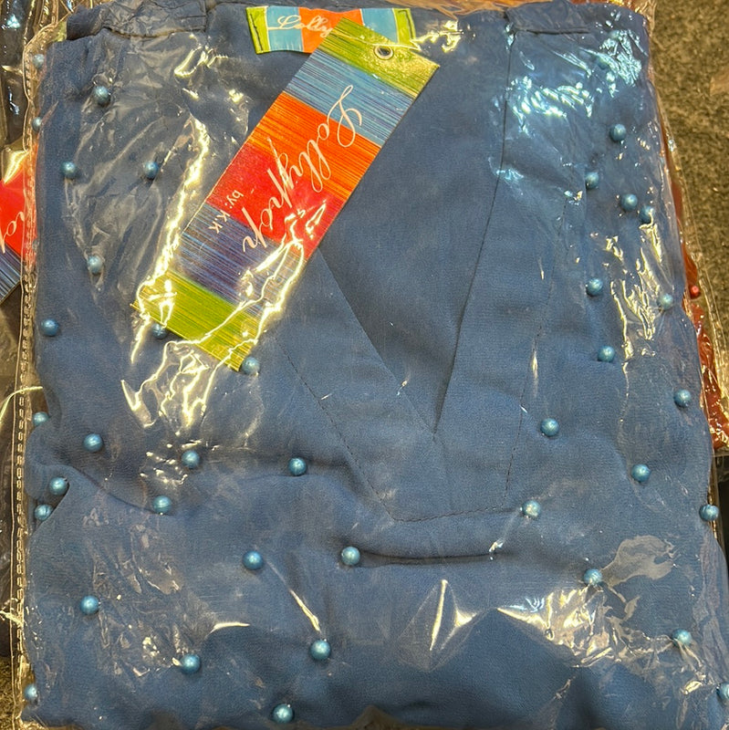 Price 1549/- ZUBIK PEARL GEORGET SUIT