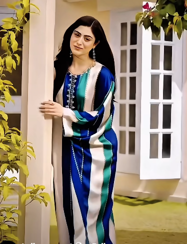 FUSION LONG PREMIUM NAYEL KAFTAN (HANDWORK)