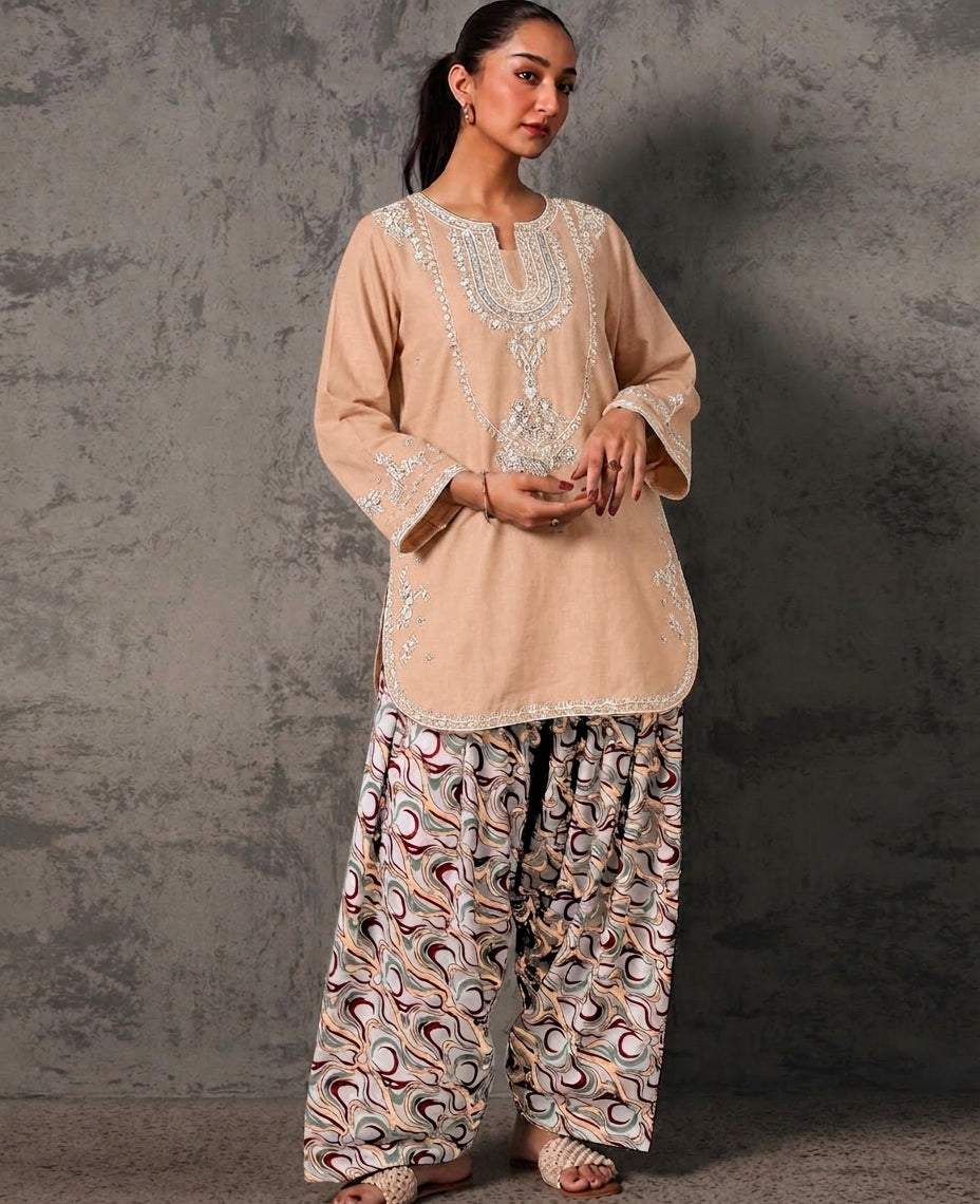 NOON — Ethnic-Inspired Shalwar Suit