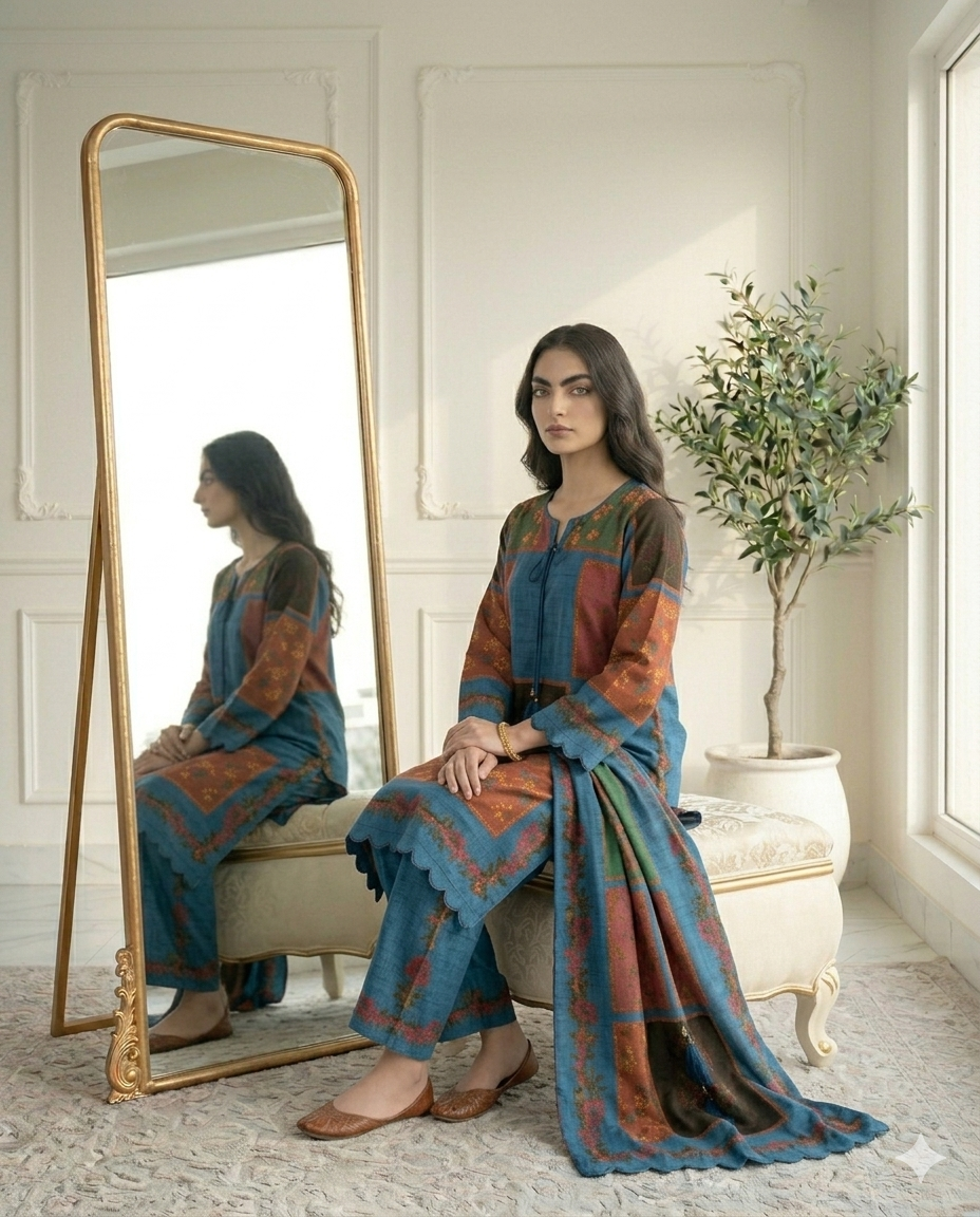Price 1849/- || FUSION DIGITAL COORDS SET SL00247!
