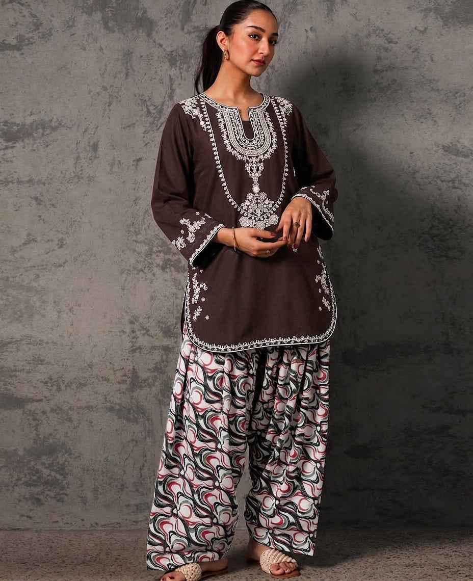 NOON — Ethnic-Inspired Shalwar Suit