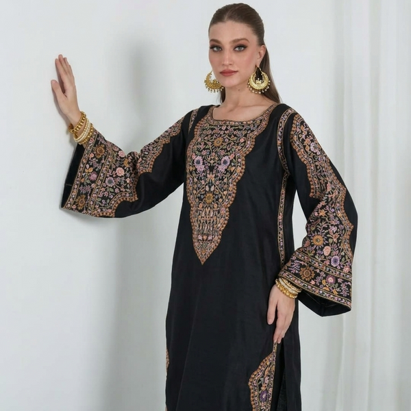 Fusion Printed Oringa 2-Piece Suit – Long Shirt || PRICE 2499/- SL00249