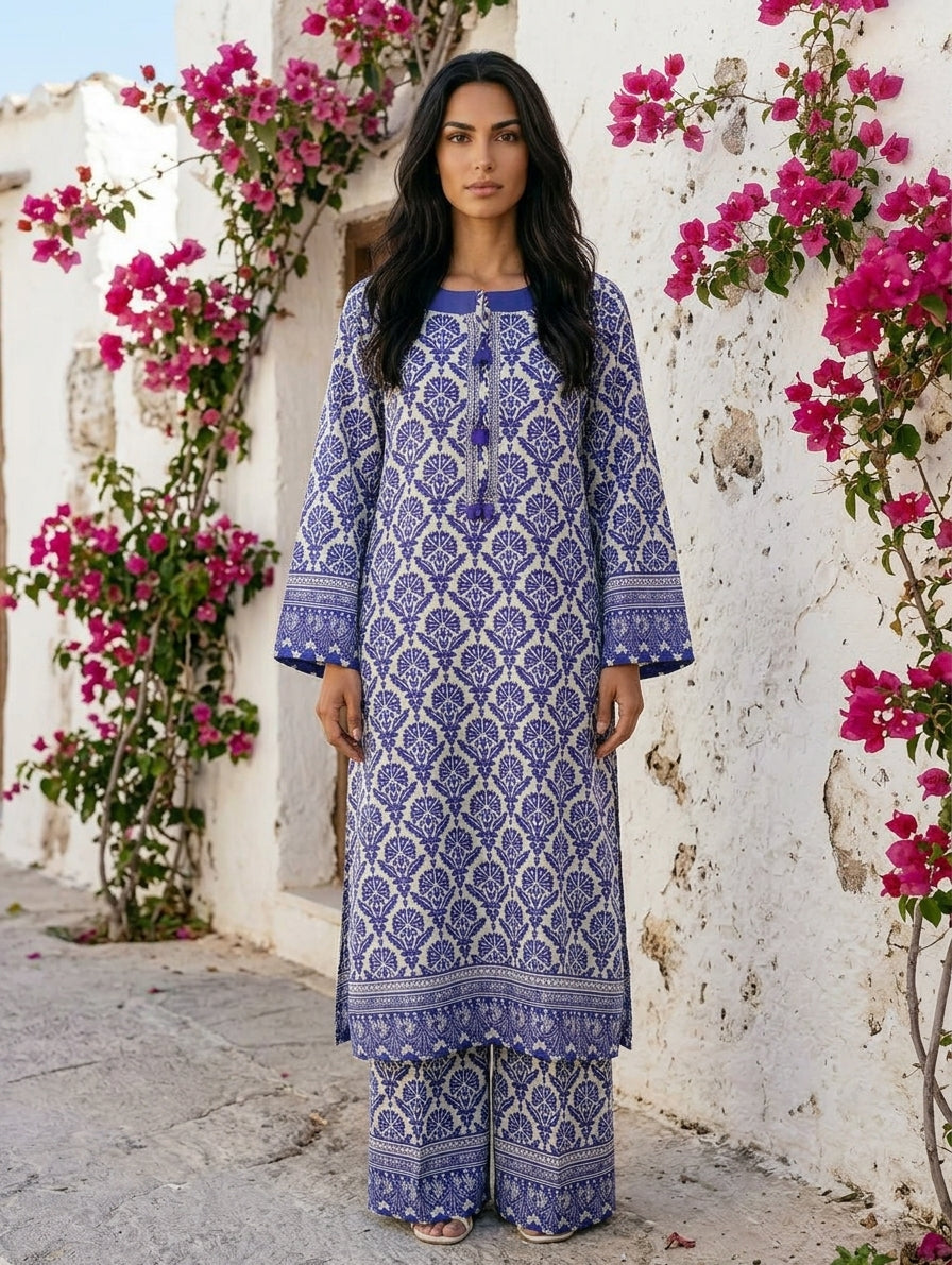 BLOOMISH KAFTAN SET – 2 Piece Suit