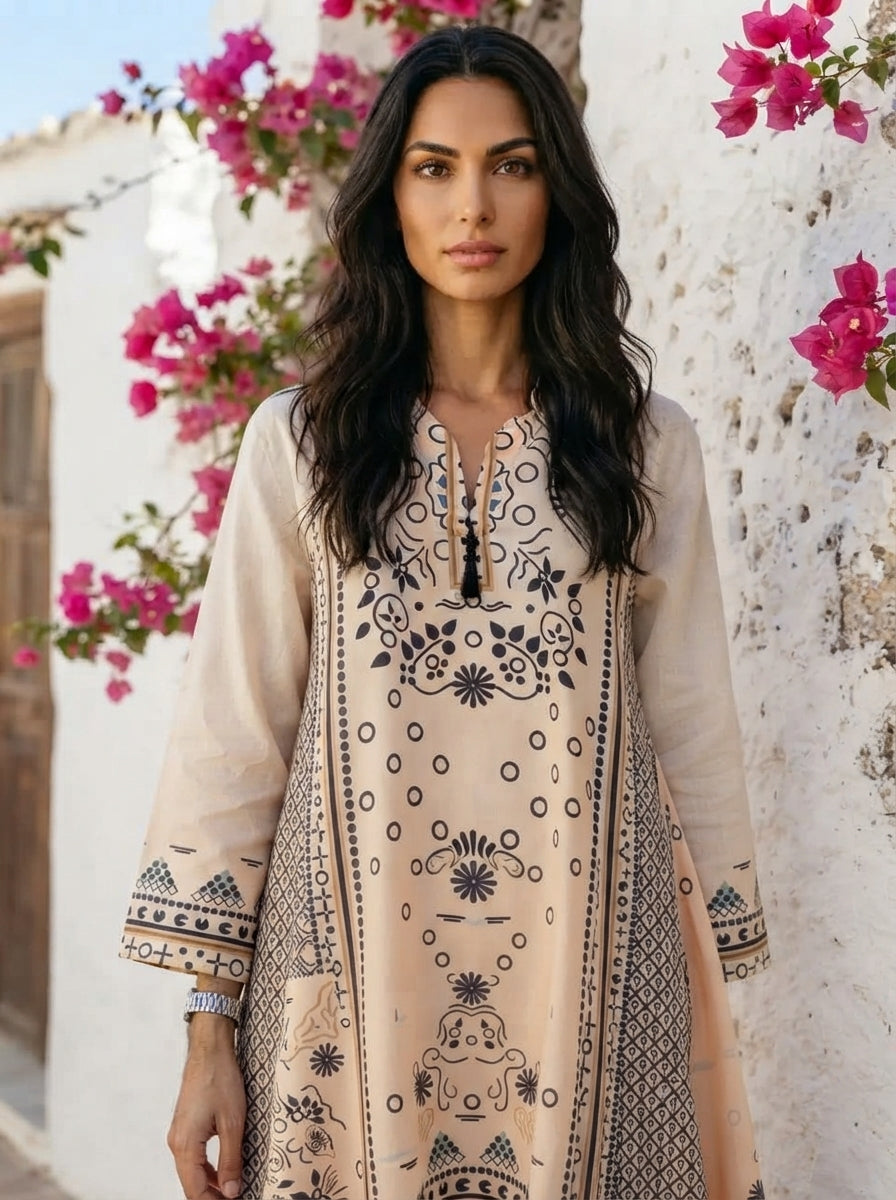 LULUSAR INSPIRED PASSU KAFTAN – 2 Piece Suit