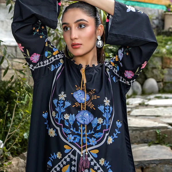 Fusion Printed 2-Piece Suit – Long Shirt || PRICE 2999/- SL00249