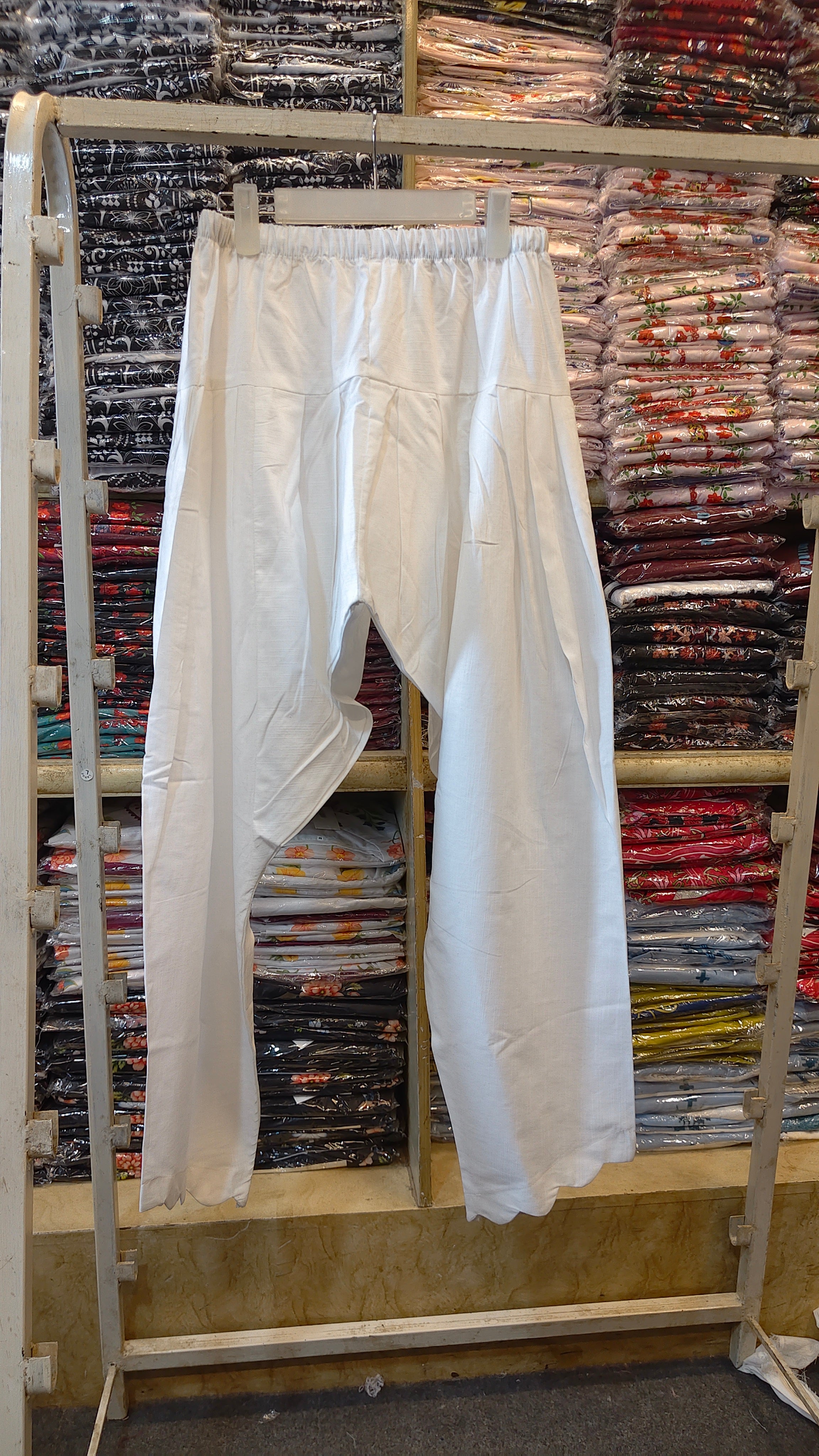 ETHNC INSPIRED NAIN SHALWAR SUIT – FORMAL BLACK & WHITE EDITION (KHADDAR)