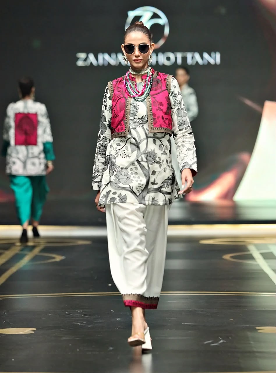 FIHA INSPIRED BY ZAINAB CHOTTANI | KOTI 3-PIECE CO-ORD SET