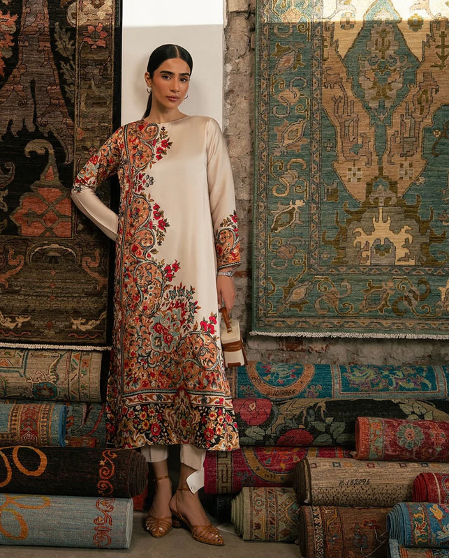 ✨ PREMIUM FLORAL SILK 2-PIECE ✨