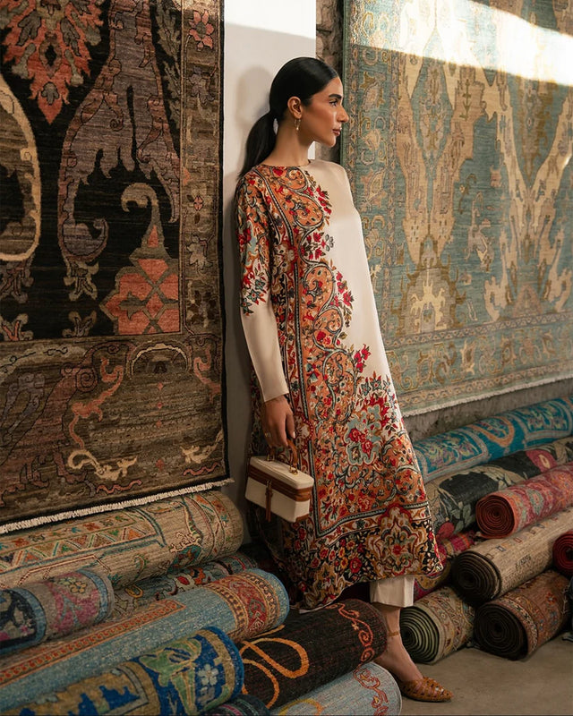 ✨ PREMIUM FLORAL SILK 2-PIECE ✨