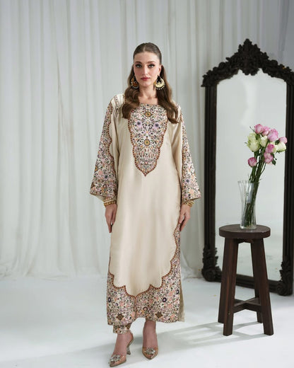 Fusion Oringa Printed 2-Piece Suit – Long Shirt || PRICE 2499/- SL00249