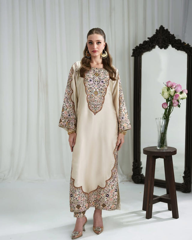 Fusion Oringa Printed 2-Piece Suit – Long Shirt || PRICE 2499/- SL00249