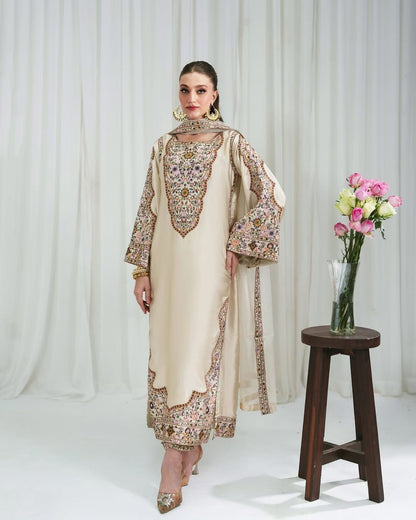 Fusion Oringa Printed 2-Piece Suit – Long Shirt || PRICE 2499/- SL00249