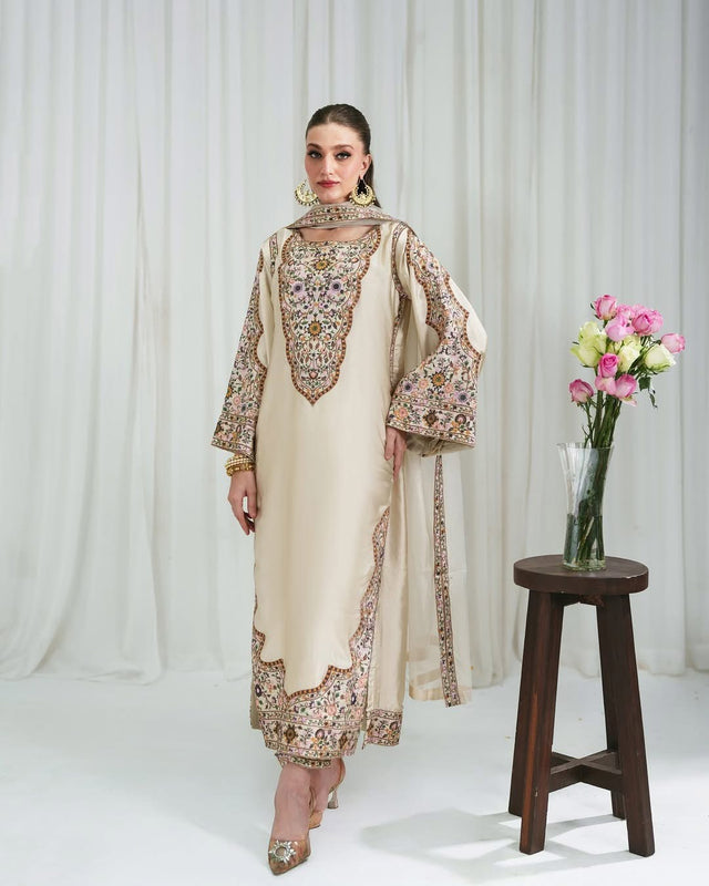 Fusion Oringa Printed 2-Piece Suit – Long Shirt || PRICE 2499/- SL00249