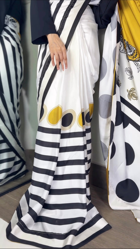 Samhil Top & Saree (3 Pc Set) ✨