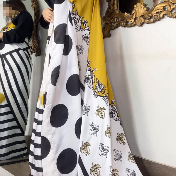 Samhil Top & Saree (3 Pc Set) ✨