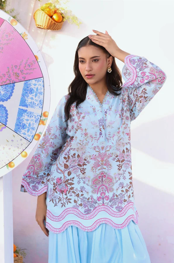 SKY BLUSH 2 PIECE SUIT (For Summers)