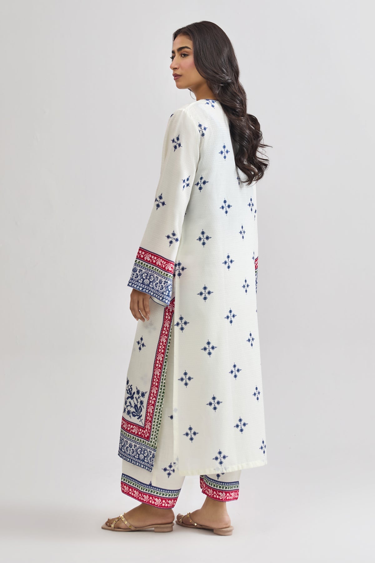 ELEGANT PRINTED KAFTAN SET | PREMIUM LAWN EDITION SL00249✨
