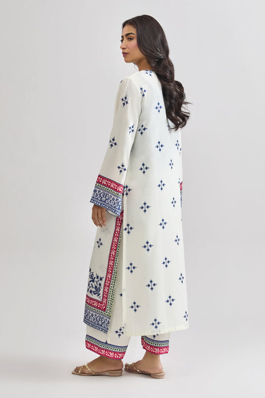 ELEGANT PRINTED KAFTAN SET | PREMIUM LAWN EDITION SL00249✨