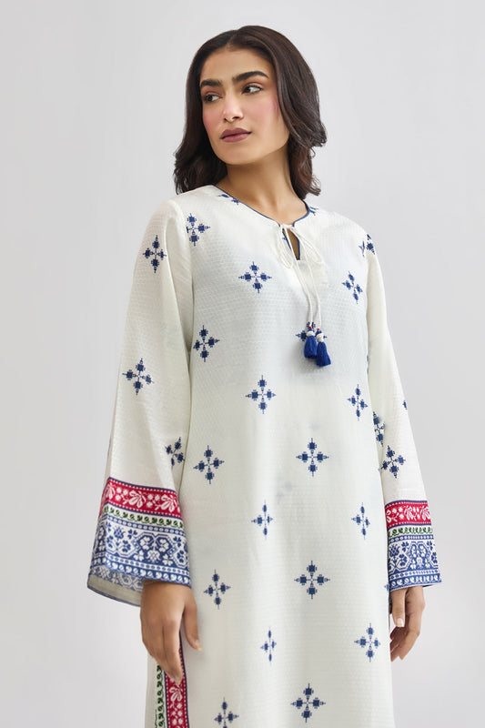 ELEGANT PRINTED KAFTAN SET | PREMIUM LAWN EDITION SL00249✨