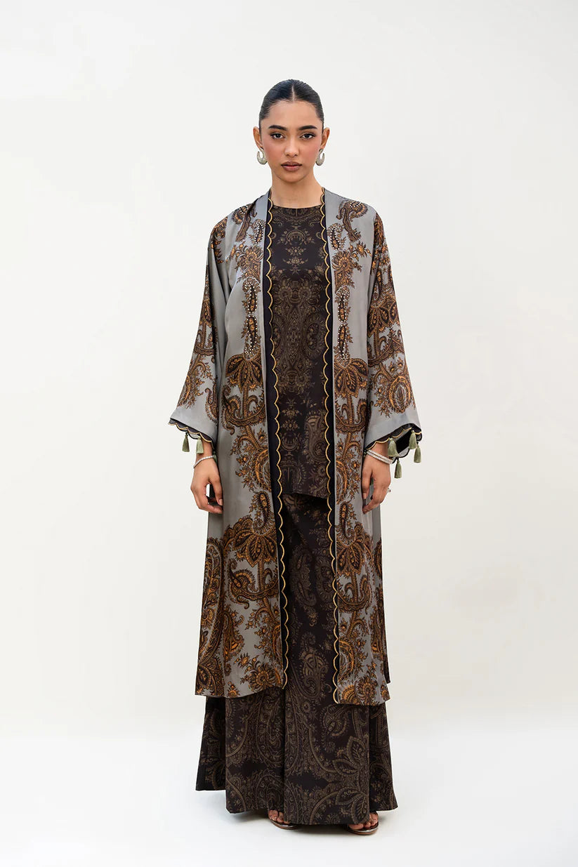 FUSION PASSU SEHRAM SHRUG GOWN 3 PCS | with LAACHA PANTS | Price 4499/-