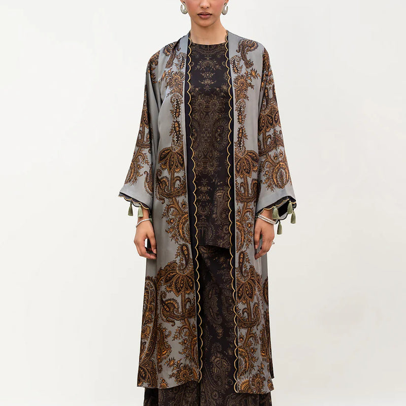 FUSION SEHRAM SHRUG GOWN 3 PCS