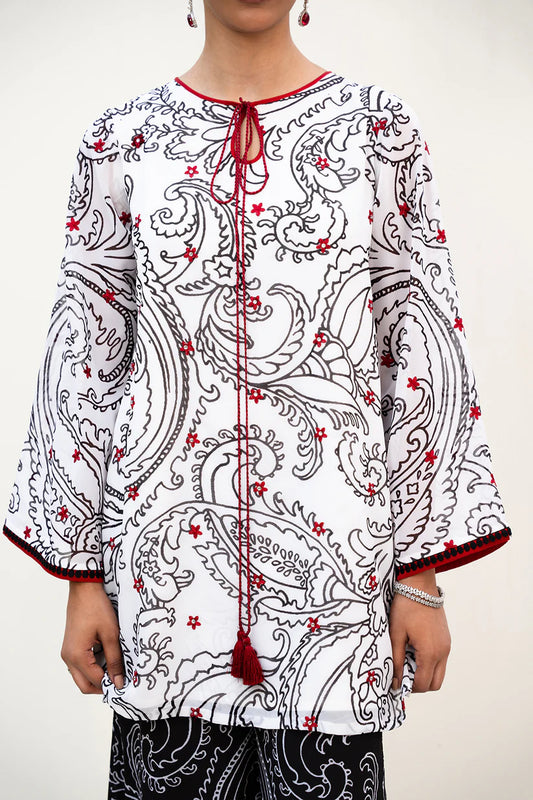 FUSION PASSU MAREA DIRAN COORDS With Laacha Pants — 2 Pc Set