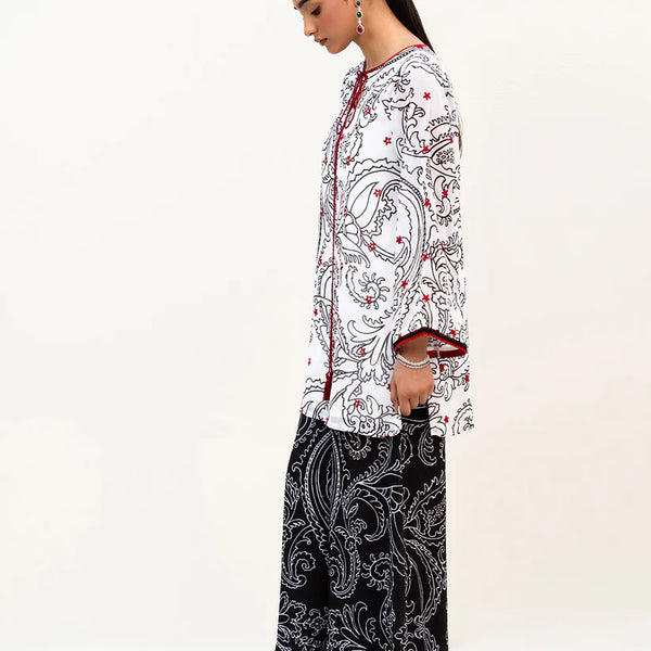 FUSION PASSU MAREA DIRAN COORDS With Laacha Pants — 2 Pc Set