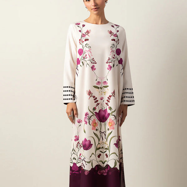 Fusion Printed 2-Piece Suit – Long Shirt || PRICE 2999/- SL00249