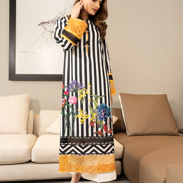 Fusion Printed 2-Piece Suit – Long Shirt || PRICE 2999/- SL00249