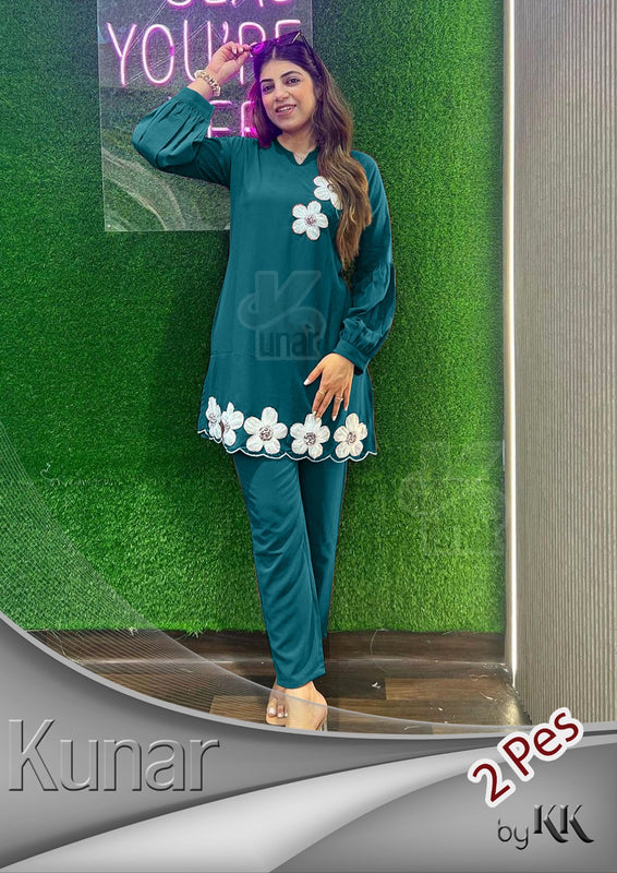 NOW 1699 《》WAS 1899🧵KN EGO II WESTERN CUT CHIKKENKARI EDITION🎭 چکن کاری🧵