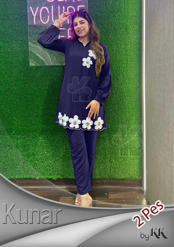 NOW 1699 《》WAS 1899🧵KN EGO II WESTERN CUT CHIKKENKARI EDITION🎭 چکن کاری🧵