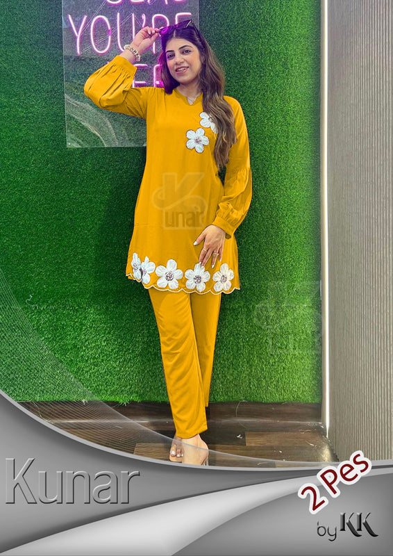 NOW 1699 《》WAS 1899🧵KN EGO II WESTERN CUT CHIKKENKARI EDITION🎭 چکن کاری🧵