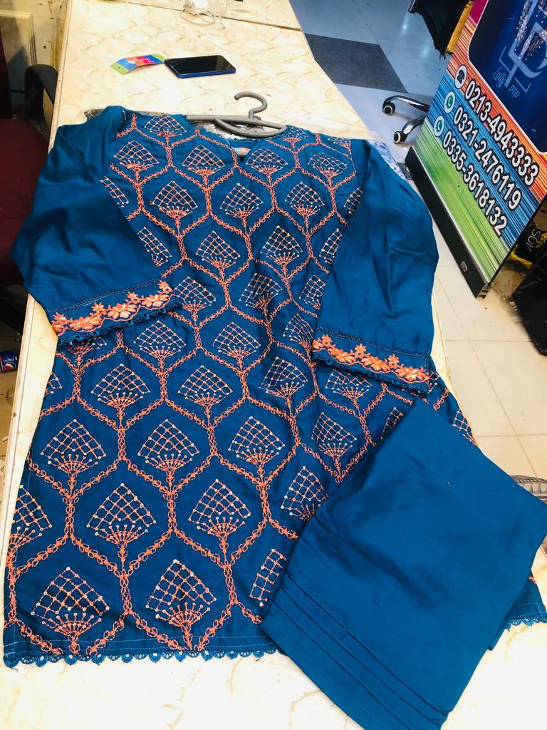 NOW 1649《》WAS 1899🧵LP PRESTO KACHA TANKA CHIKKENKARI EDITION🎭 چکن کاری🧵
