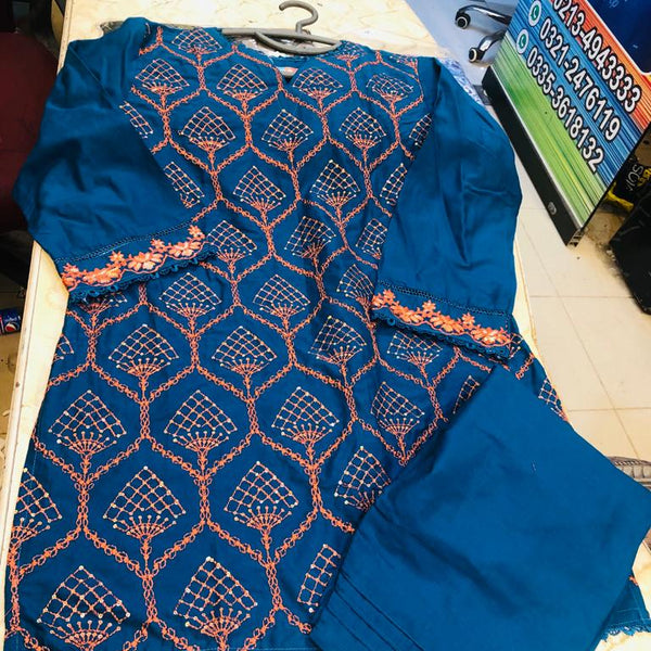 NOW 1649《》WAS 1899🧵LP PRESTO KACHA TANKA CHIKKENKARI EDITION🎭 چکن کاری🧵