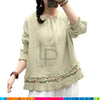 NOW 1099 《》WAS 1299 LOLLYPOP CYGNUS PAPLUM🎗️ کرتی WESTERN EMBROIDERED TOP