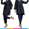 NOW 1650 《》WAS 1850 LP JHANKAR FROCK 🎭چکنکاری 2pc STITCHED DESIGNER SUIT
