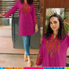 NOW 1099 《》WAS 1299 LOLLYPOP CYGNUS WAVE🎗️ کرتی WESTERN EMBROIDERED TOP