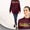 NOW 1049 《》WAS 1249 KUNAR MEHMAT PAPLUM🎗️مہمت کرتی WESTERN EMBROIDERED TOP