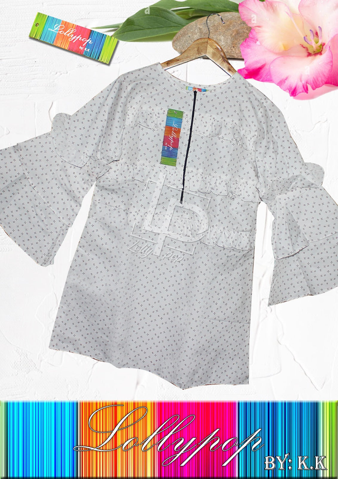 NOW 1050 《》WAS 1250 Lollypop Pret CASUALS FIGARO SHORT PAPLUM