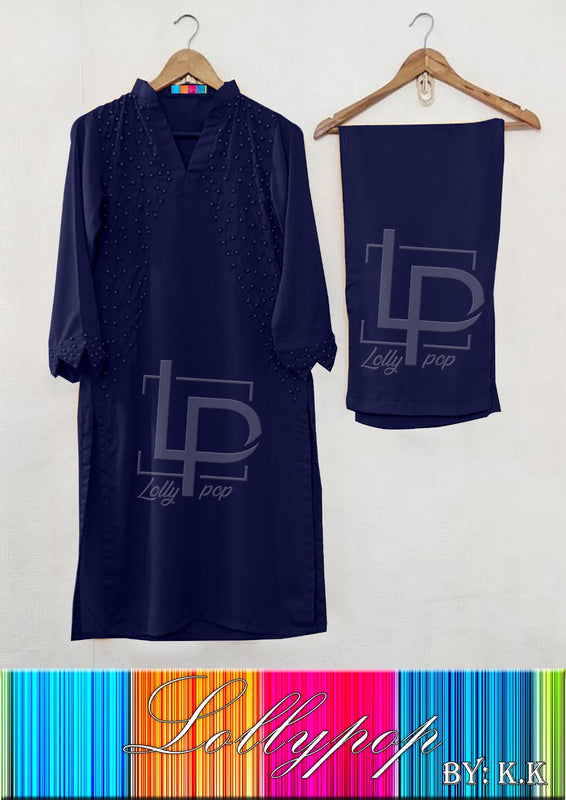 Price 1549/- ZUBIK PEARL GEORGET SUIT