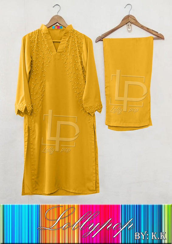 Price 1549/- ZUBIK PEARL GEORGET SUIT