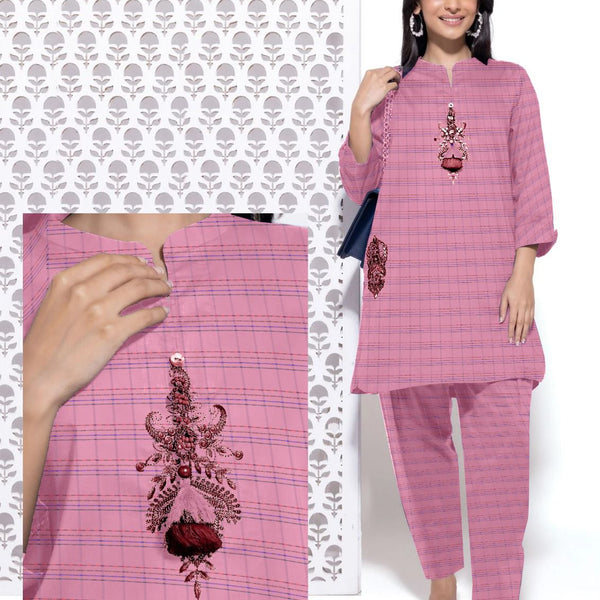 KN TOORKHAM طورخم STITCHED KHADDAR LONG EDITION