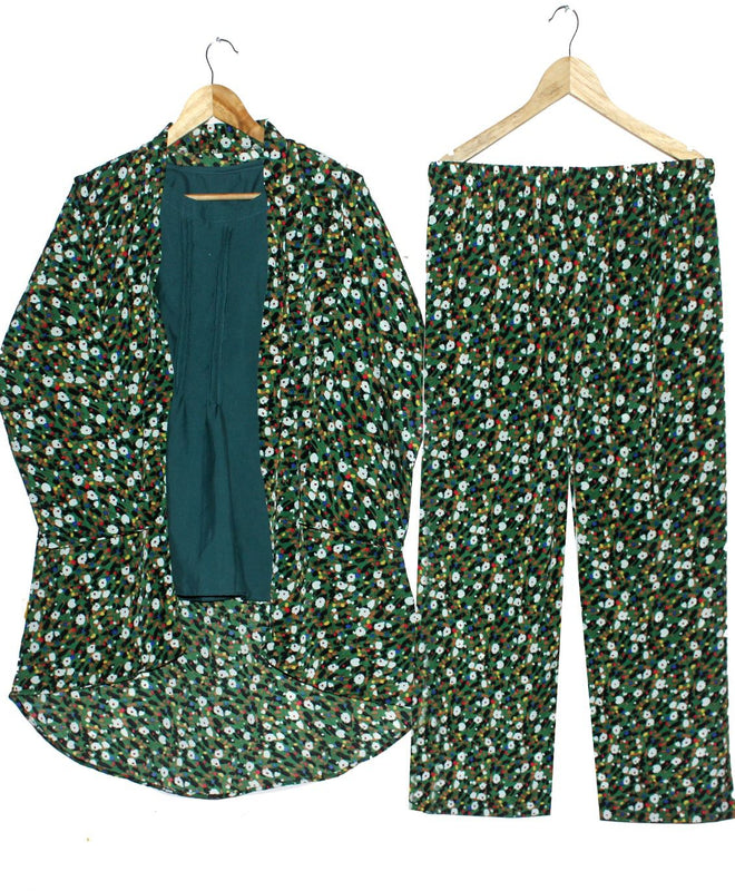 FUSION DIGITAL SUMMER 3pc CO ORDS SET ||