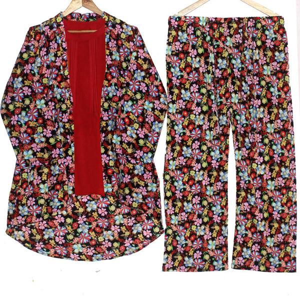 FUSION DIGITAL SUMMER 3pc CO ORDS SET ||