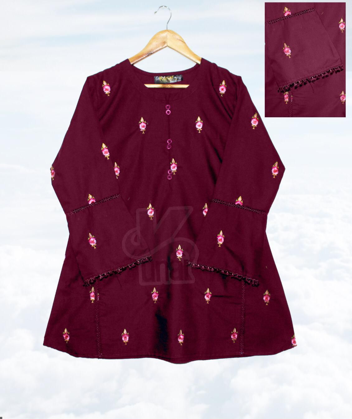 KUNAR RANGTARA PHULKARI || Rs 1499/- Stitched top