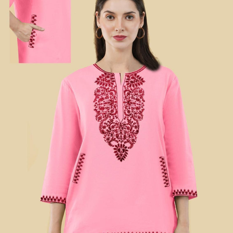 KN RESHAM POCKET TOP
