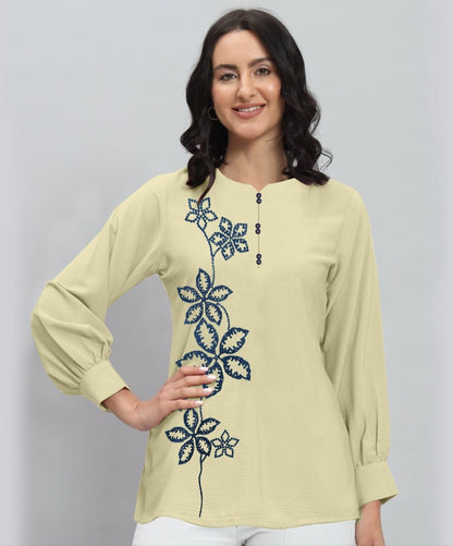 KN SIDE EMB TOP